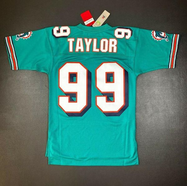 

rare football jersey men youth women vintage jason taylor mitchell ness 2006 size s-5xl custom any name or number, Black