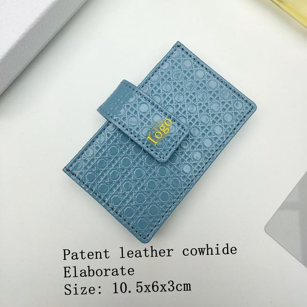 

card holders ladies wallet holder designer 26 color leather wholesale and retail business, Brown;gray