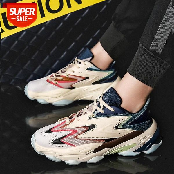 

large size men's shoes winter sports casual lightweight mesh running fashion trend #of5j