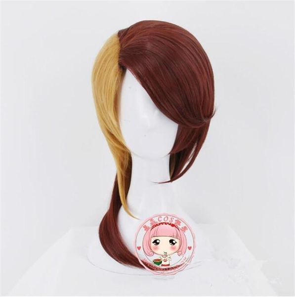 

party masks rutile cosplay wig houseki no kuni costume play wigs red short halloween costumes hair a555