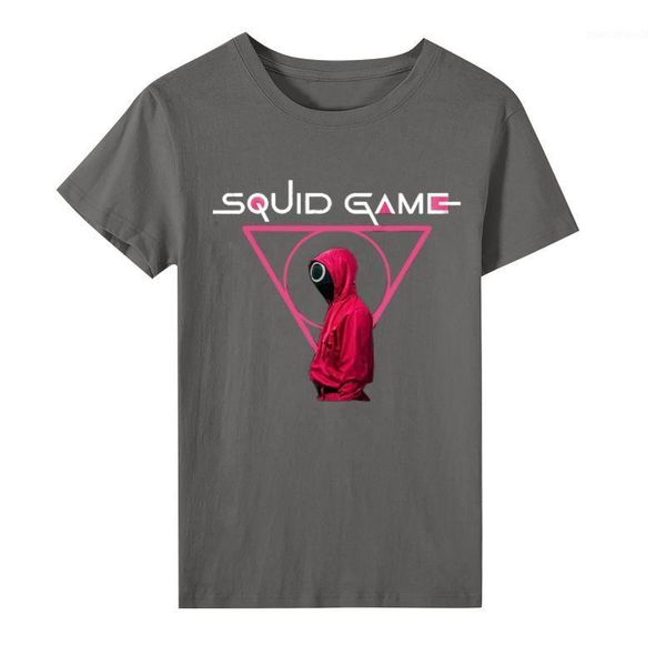 

women's t-shirt squid game jacket men's li zhengjae same sports zipper digital autumn sweater round six halloween costume juego ca, White