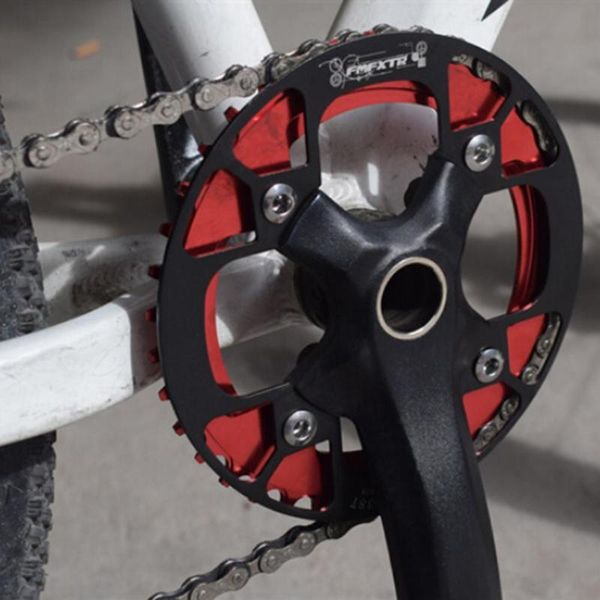 

bike brakes mountain sprocket wheel protection bicycle gear aluminum alloy cover single disk /ffy/