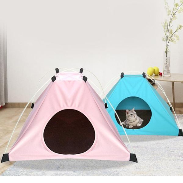 

cat beds & furniture dishykooker folding warm fleece nest sleeping for pet dog