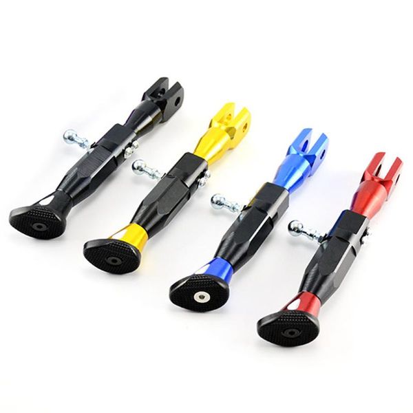 

pedals motorcycle adjustable kickstand foot side stand aluminum alloy for scooter 4 colors parts