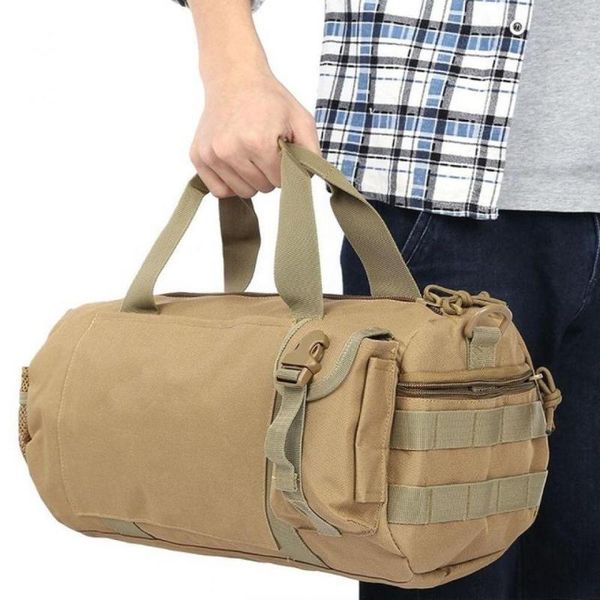 

outdoor bags mountaineering bag sports hiking trekking pack bucket shape backpack oxford cloth portable handbag shoulder