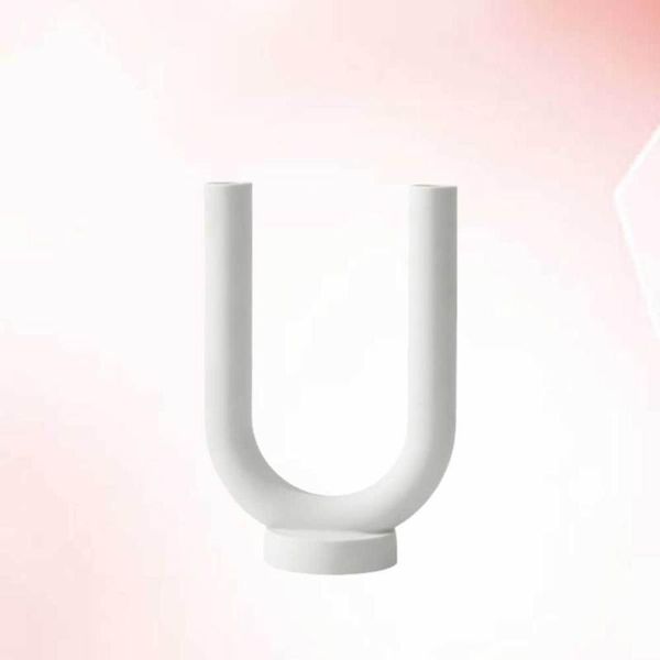 

candle holders minimalist holder ceramic candlestick creative tealight deskdecoration style d white