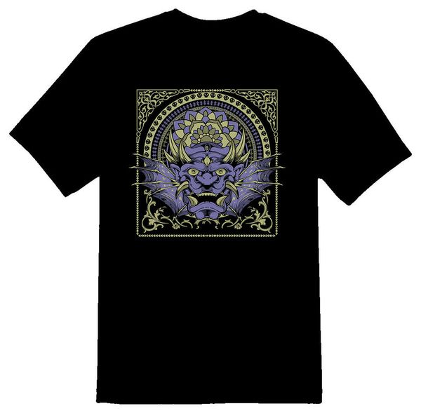 

dragon oriental 368 black or white tee, White;black