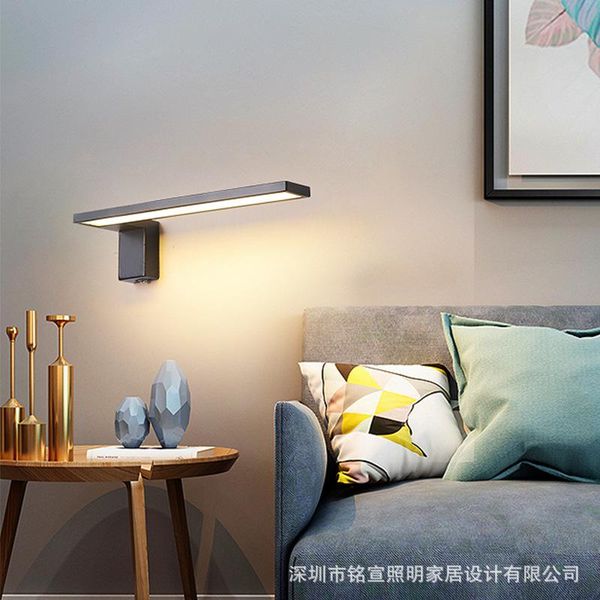 

loft aplique luz pared wood living room bedroom dining lamp lampara wall