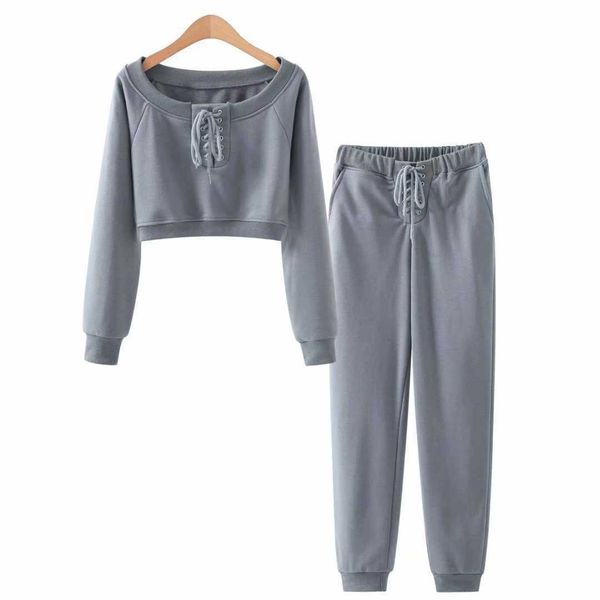 

women suits spring fashion hedging slim short ladies 2-piece sports leisure chic street youth suit 210601, White