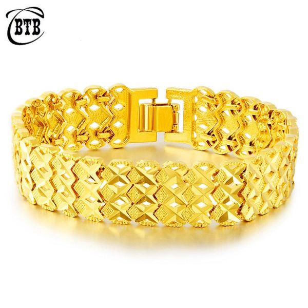 

link, chain fashion luxury gold bracelet middle east muslim charm islamic wedding jewelry accessories gift wholesale, Black