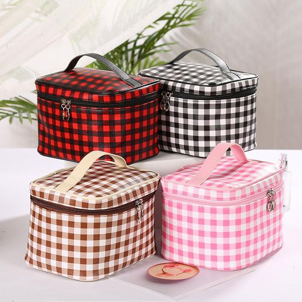 

cosmetic bags & cases portable storage bag travel toiletry square waterproof large-capacity simple