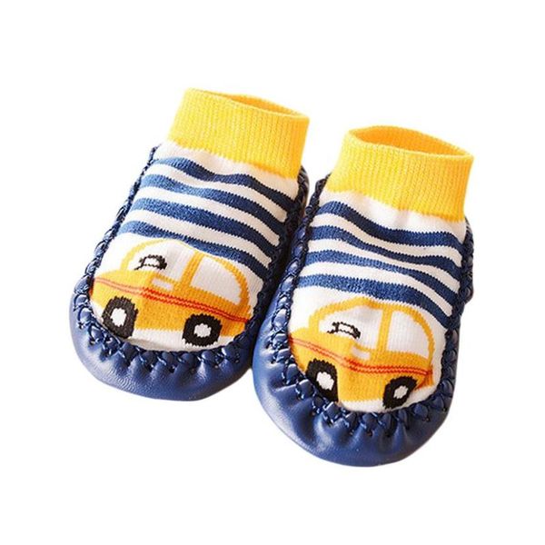 

baby shoes girl boy comfortable cartoon kids toddler anti-slip sock boots slipper socks saling two size first walkers