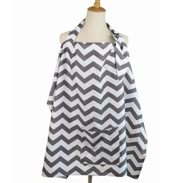 

maternity intimates arrival nursing breastfeeding baby cover mum cotton udder apron shawl cloth+storage bag, White