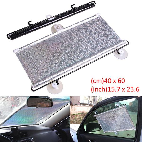 

car automatic retractable sunshade sun block shutter side window shade curtain