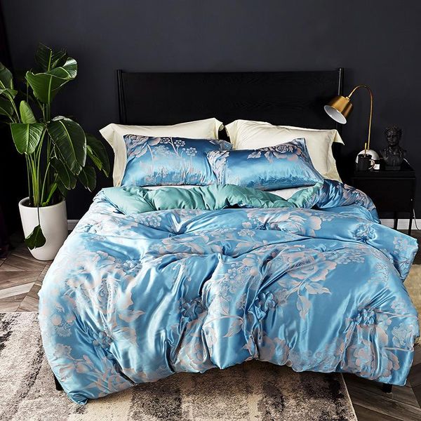 

winter comforter jacquard bed quiltes patchwork duvet elegant home 220*240cm beige linens king queen size comforters & sets