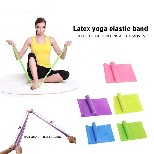 

yoga equipment training elastic resistance band rubber loops pilates bands