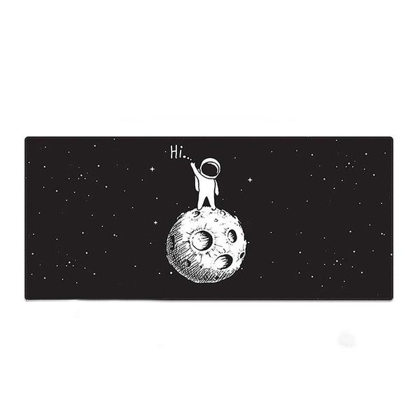 

mouse pads & wrist rests tk022 large astronaut pattern deskmat gaming pad keyboard desk with lock edge design for office business laptop