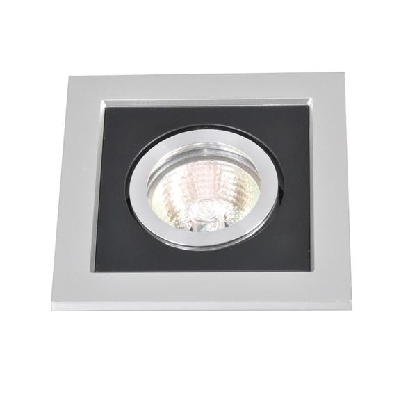 

square pc+ aluminum downlight spotlight ceilinglamp mr16 gu10 pinker3010 spotlights