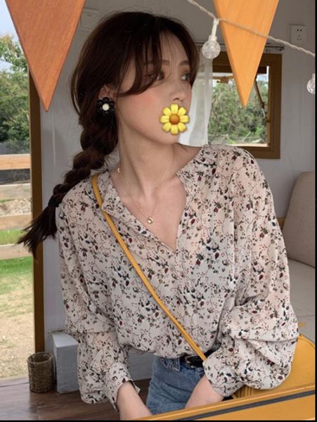 

spring summer autumn fashion womens blouses casual beautiful nice ol, White