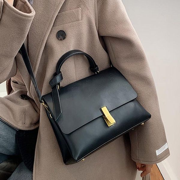 

fashion pu leather crossbody bags for women winter lady trending designer shoulder bag girls handbags women's cross body