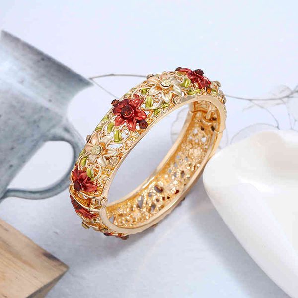 

chinese style products jewelry cloisonne color preserving bracelet width 2.0 painted first tourist attraction souvenir
