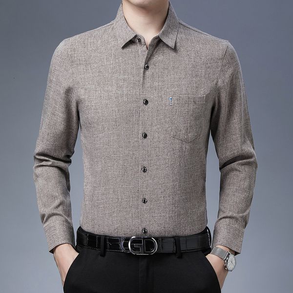 

shirt simple leisure clothes for middle-aged and old people, White;black