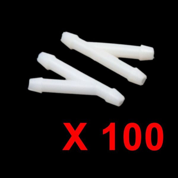 

for car100pcs 3mm inner dia y shape plastic joiner air water fuel hose tube connector forbmwe39e60e90car accessories manifold & parts