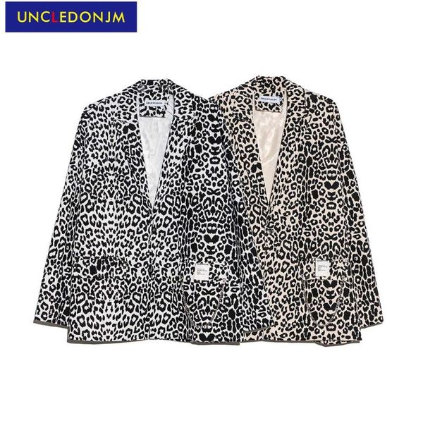 

leopard mens blazer suit men's fashion chain decorative hip hop jackets for men designer women zb-40538 suits & blazers, White;black