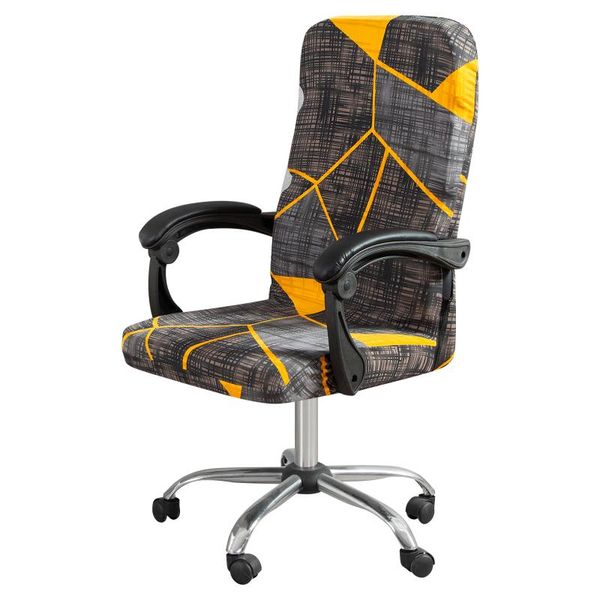 

m/l sizes office elastic solid chair covers anti-dirty computer seat cover removable slipcovers for chairs