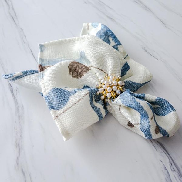 

table napkin square european party luxury runner cloth napkins placemat kitchen towel chemin de dinner decor ef50cj