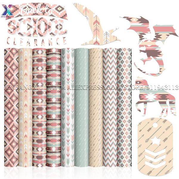

window stickers xfx vintage bohemian infusible transfer ink 1 pcs 12"x12" sublimation for cricut joy mug press t-shirt