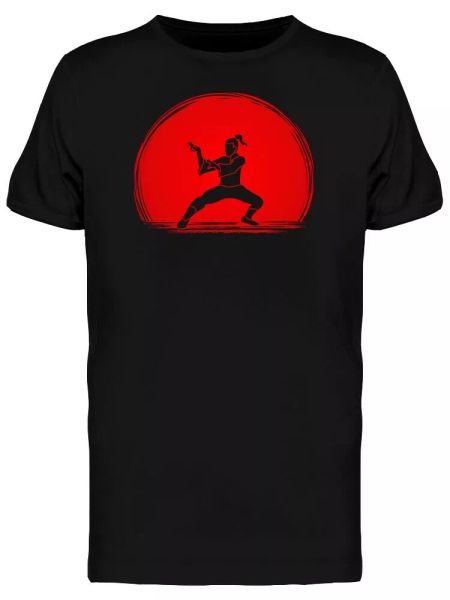 

Kung Fu Meditation Men's Tee -Image by Shutterstock, White;black