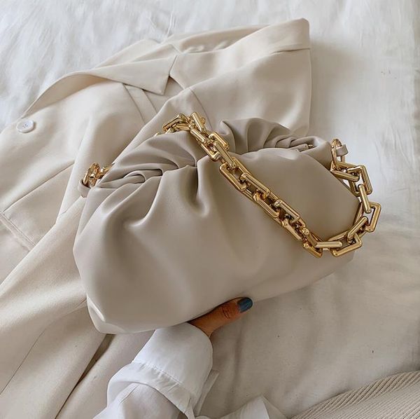 

2021 french minority popular small bag female handbag new trend all-match single shoulder bag fashionable cloud bag fresh and sweet