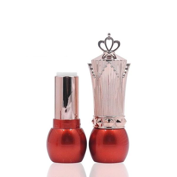 

1pc empty diy lipstick tubes crown cap makeup cosmetic containers storage bottles & jars