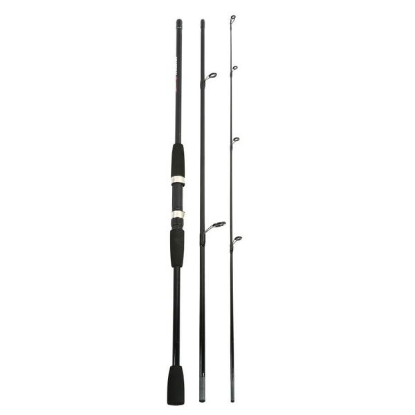 

1.8m 2.1m glass fiber spinning fishing rod power hand tackle lure detachable 3 section casting boat rods