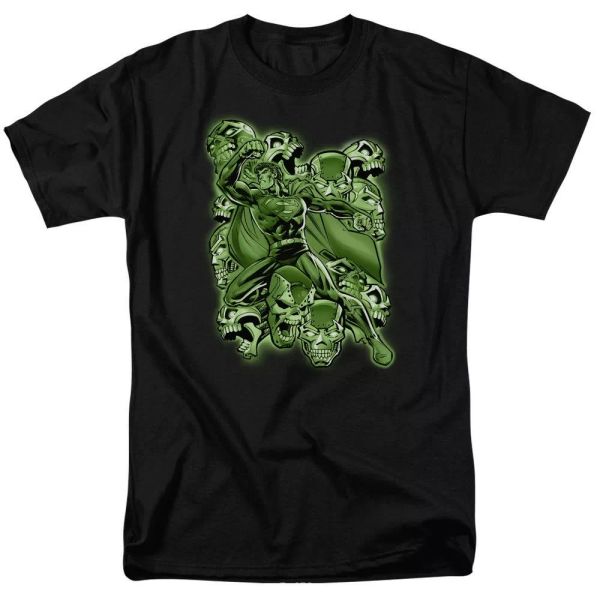 

superman metallo mayhem t-shirt dc comics sizes s-3x new, White;black