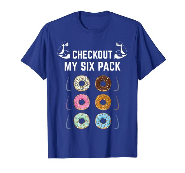 

check out my six pack funny ab donuts t-shirt, White;black