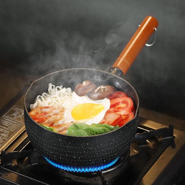 

maifan stone milk pot nonstick household baby supplement noodle cooker soup induction pans