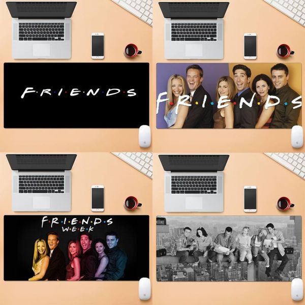 

mouse pads & wrist rests friends tv shows rubber pc computer gaming mousepad large lapxl non-slip office pad