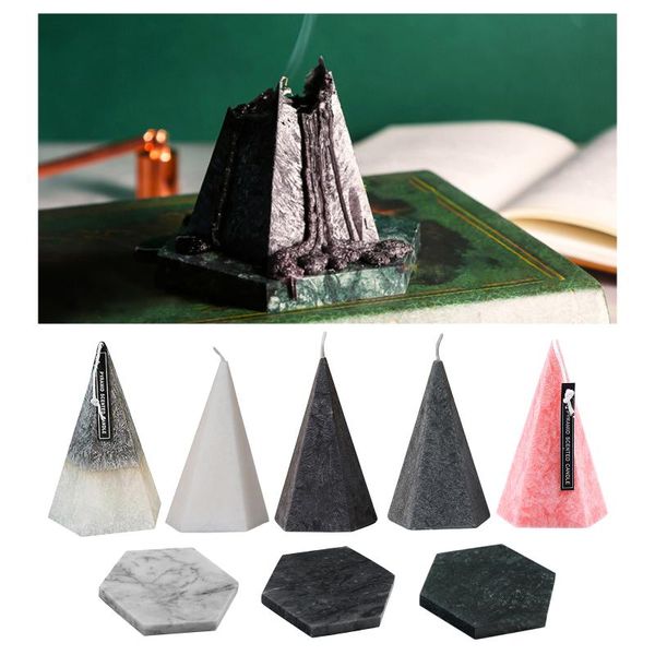 

travel nordic cone 3d scented candles accessories business gift for bedroom