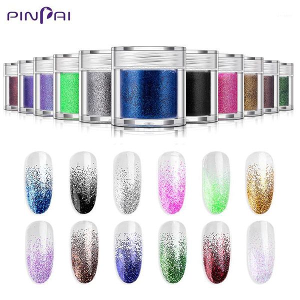 

colors holographic nail art glitter powder dust shiny flakes pigment gel polish sequins for decoration manicure1, Silver;gold