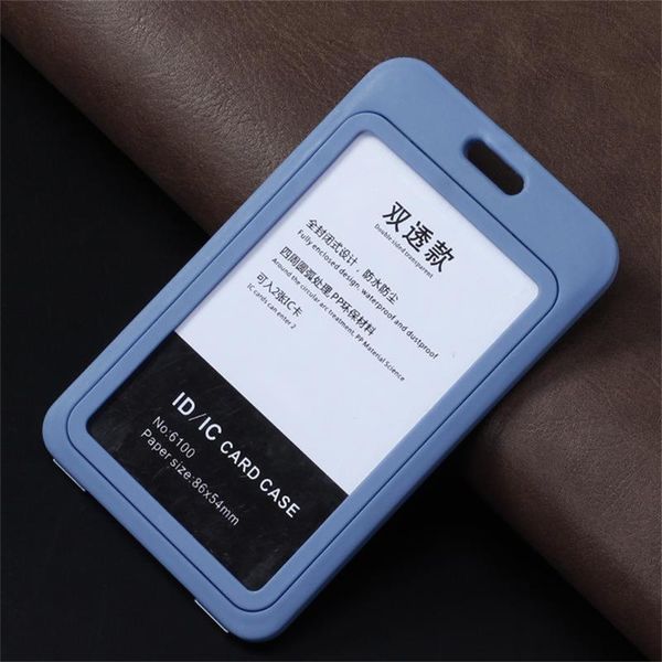 

frames abs badge holder card sleeve with suspension lanyard cord