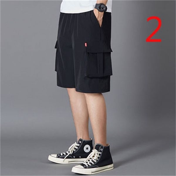 

shorts men's slim section five pants korean version of the trend youth wild casual 210420, White;black