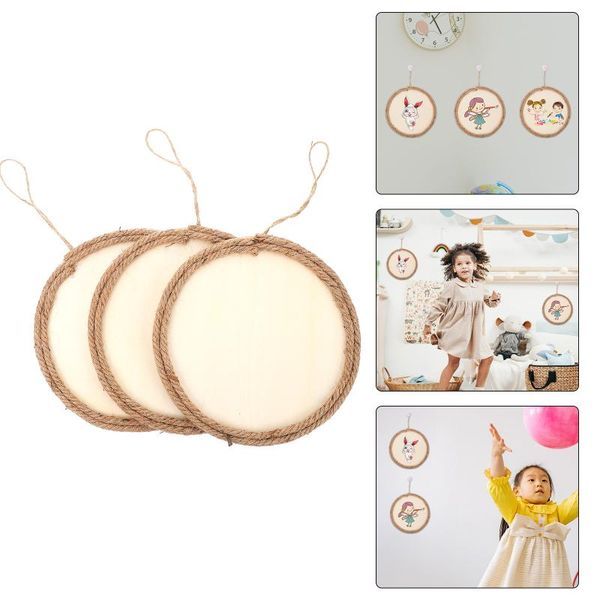 

frames 3pcs wood po picture art craft diy painting for home