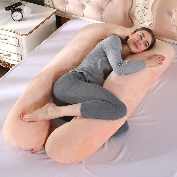 

drop sleeping support pillow for pregnant women body plush pillowcase u shape maternity pillows pregnancy side sleepers