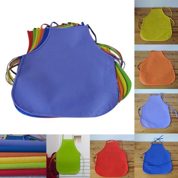 

aprons children's apron non-woven fabric painting activities art kindergarten for class crafts