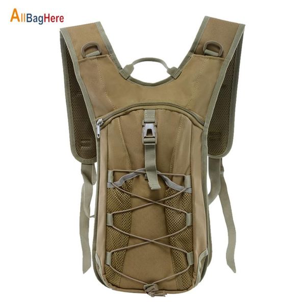 Borse da esterno Borsa per acqua 3L Molle Zaino per idratazione tattica militare Corsa Campeggio Escursionismo Confezione Vescica in nylon per ciclismo