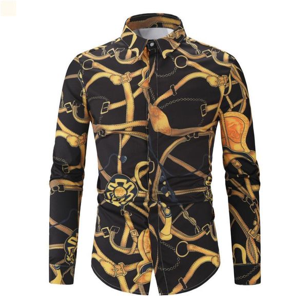 

2021 t shirts long sleeves cardigan fashion camisas de hombre men clothing man crop summer vintage clothes simplicity collared button up vi2, White;black