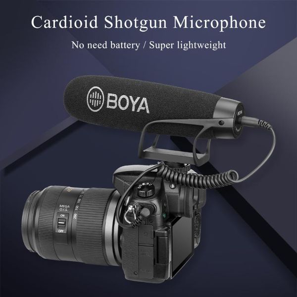 

super cardioid sgun microphone 3.5mm trs trrs output cable for smartphone tablet dslr camera camcorder pc video recording mic microphones