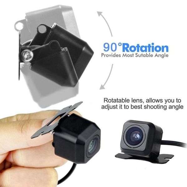 

car rear view cameras& parking sensors night vision camera dvr rotated waterproof wide angle anti-interference